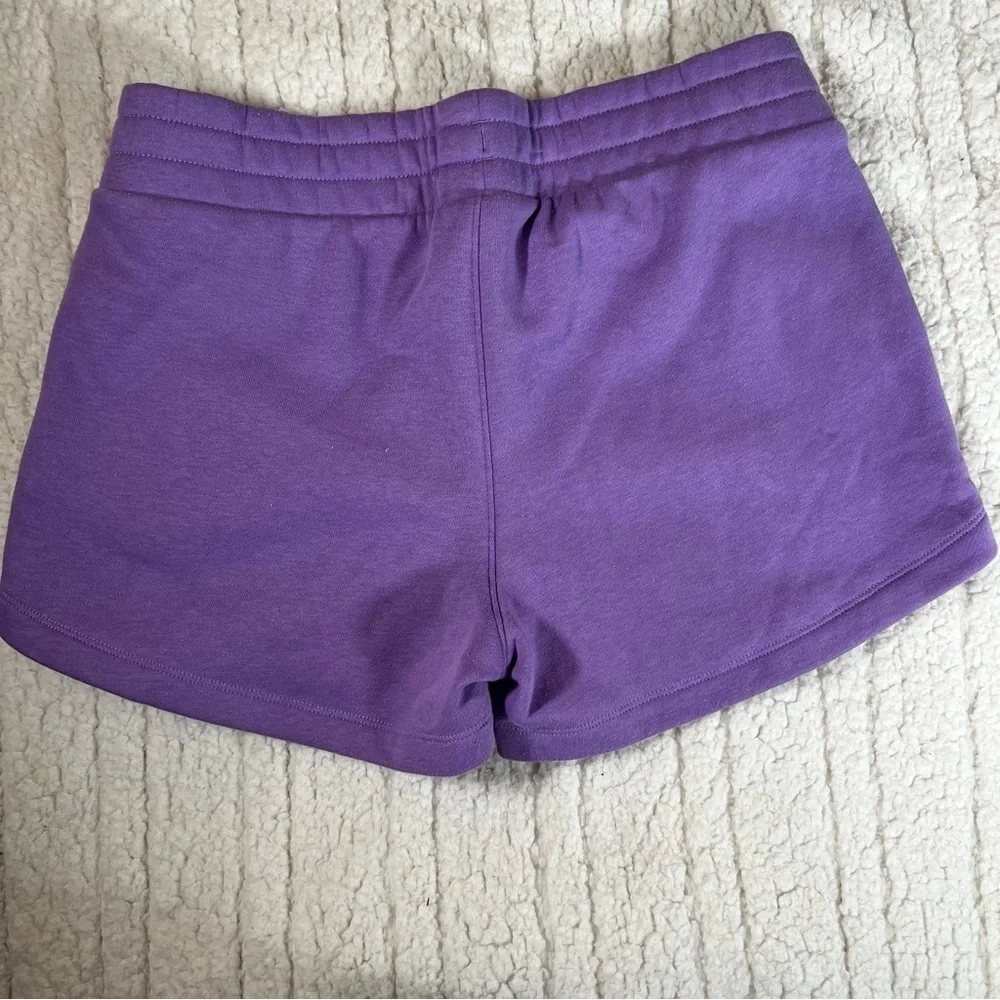 Under Armour New Girls‎ Rival Fleece Athletic Sweat Short Purple Large
